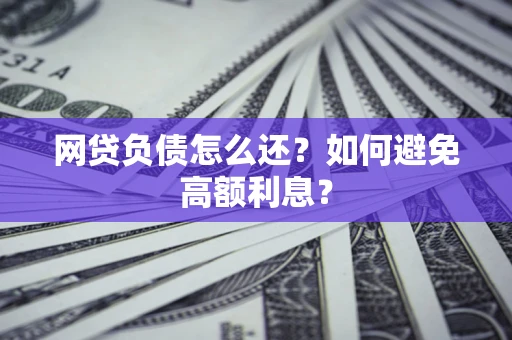 武汉网贷负债怎么还？如何避免高额利息？