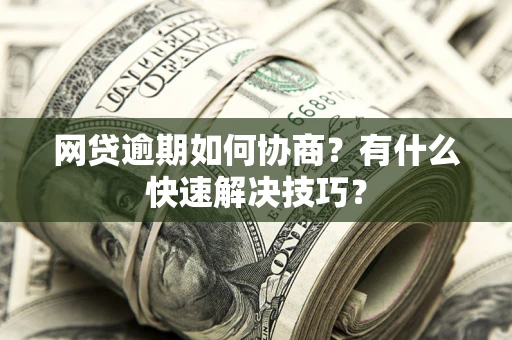武汉网贷逾期如何协商？有什么快速解决技巧？