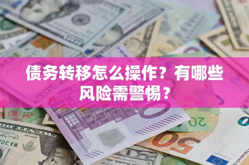 武汉债务转移怎么操作？有哪些风险需警惕？