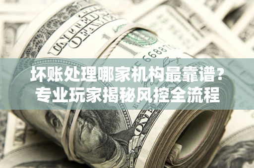 武汉坏账处理哪家机构最靠谱？专业玩家揭秘风控全流程