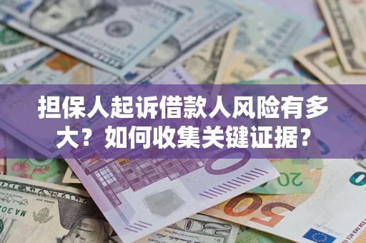 武汉担保人起诉借款人风险有多大？如何收集关键证据？
