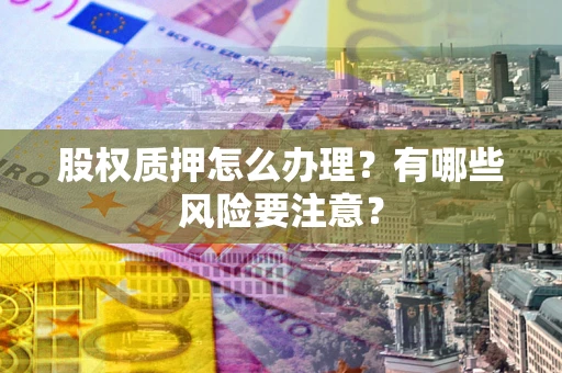 武汉股权质押怎么办理？有哪些风险要注意？