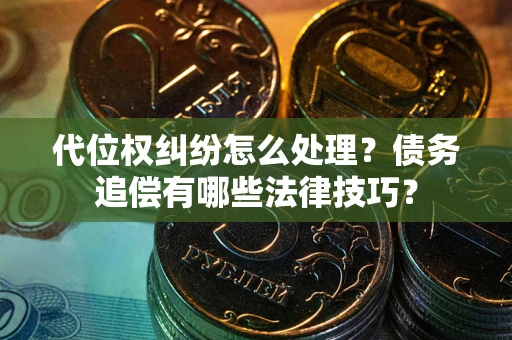武汉代位权纠纷怎么处理？债务追偿有哪些法律技巧？