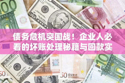 武汉债务危机突围战！企业人必看的坏账处理秘籍与回款实战指南